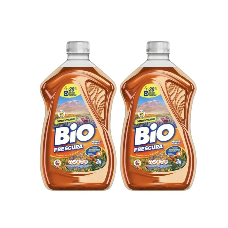 Detergente Bio Frescura Pack X2 Desierto Florido(3L c/u)