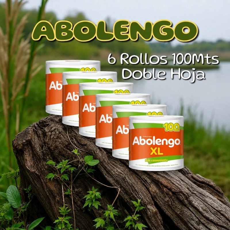 Nova Abolengo XL 6 rollos 100 metros doble hoja