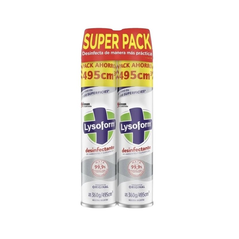 Lysoform Super Pack x 2 495 cm3 c/u
