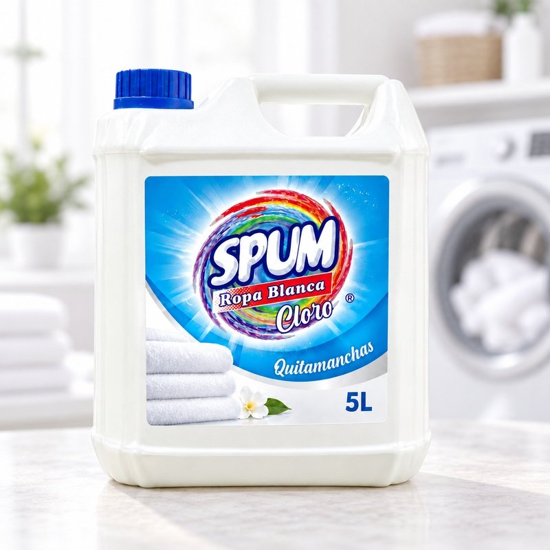 Cloro ropa blanca 5 litros Spum