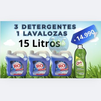 Detergente RO Mega Pack: Bidón de 5 Litros (Lavado Inteligente)