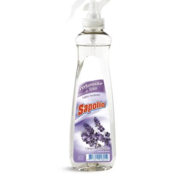 Aromatizante de telas Sapolio, 300 ml. Aroma Lavanda.