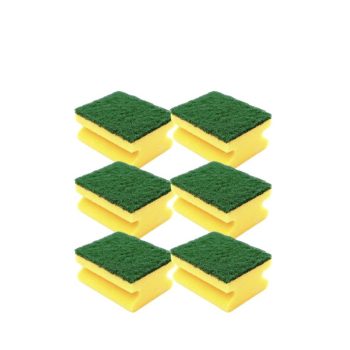 6 Esponjas Teddy acanaladas