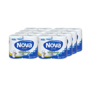Toalla Nova Ultra Megarrollo manga 16 rollos 26 metros