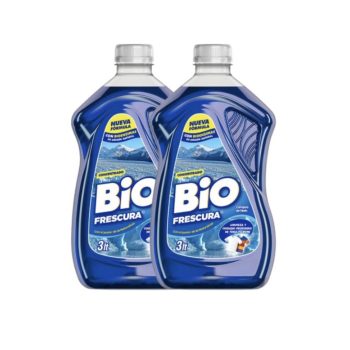 Detergente Bio Frescura Pack X 2: Campos de Hielo (3 Litros c/u)