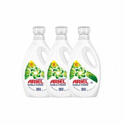 Detergente Ariel Mega Pack X 3 unidades (1.8 L c/u) – Doble Poder