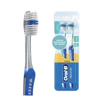 Pack X 2 Cepillos Dentales ORAL B INDICATOR