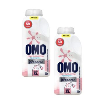 Omo liquido para Diluir Piel Sensible Pack X 2  500 ml c/u
