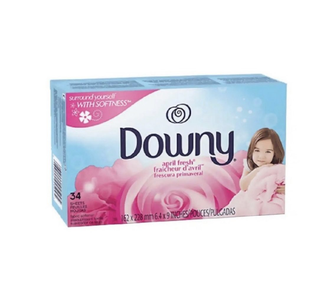 34 Toallitas Suavizantes Secadora Downy Anti Estática