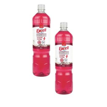 Pack X 2 Limpiapisos Desinfectante Excell Manzana Canela 900 ml c/u