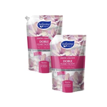 Pack X 2 Jabón Ballerina Doble Humectación 750 ml c/u