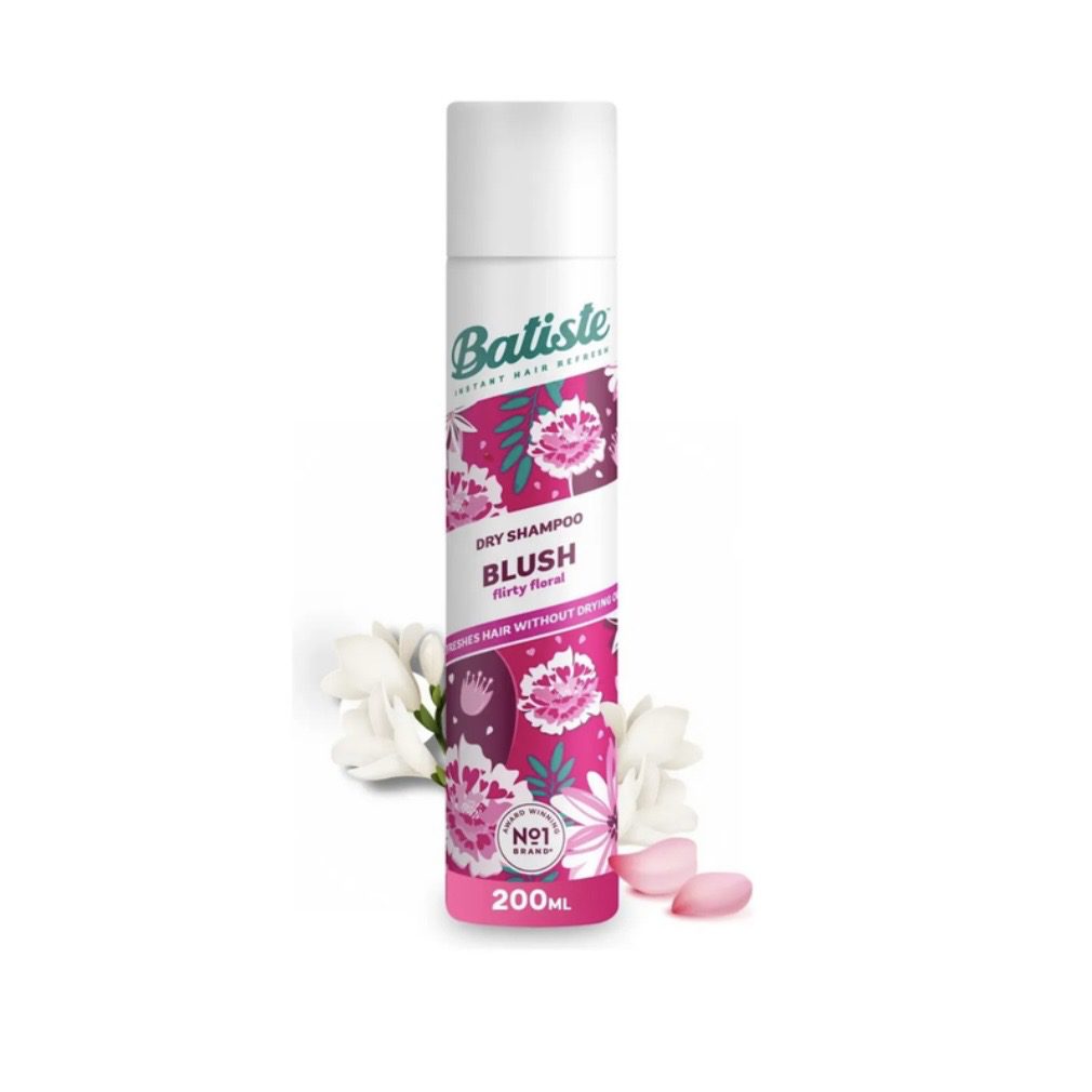 Shampoo en seco Batiste Blush Floral 200 ml – Limpieza sin agua
