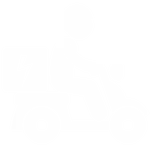 Delivery en moto de productos de aseo ECO QUEEN en Santiago