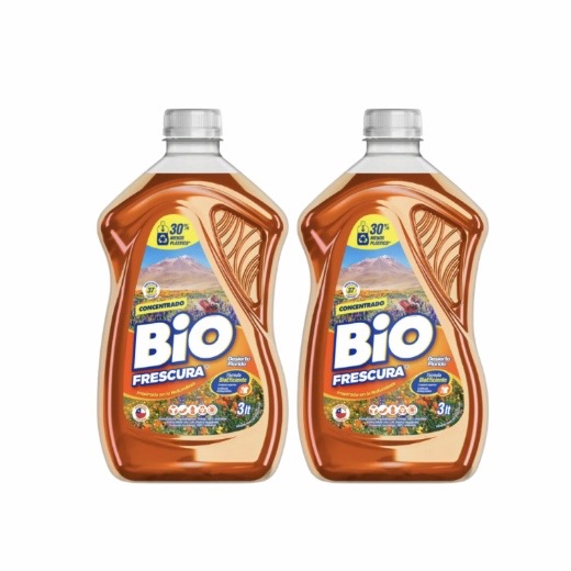 Detergente Bio Frescura Pack X 2 Desierto Florido 3 Litros c/u