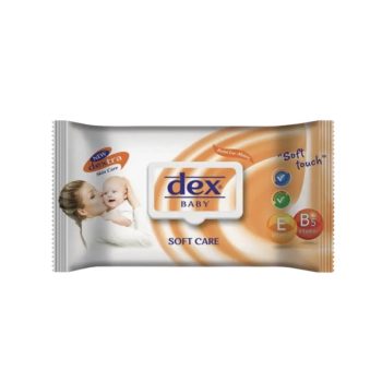 Toallitas Humedas Dex Soft Care 72 Unidades Vitamina E